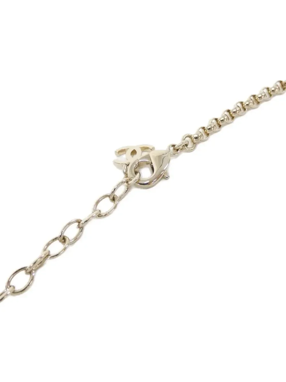 Chanel Pendant Necklace Metal Black #287945C16B